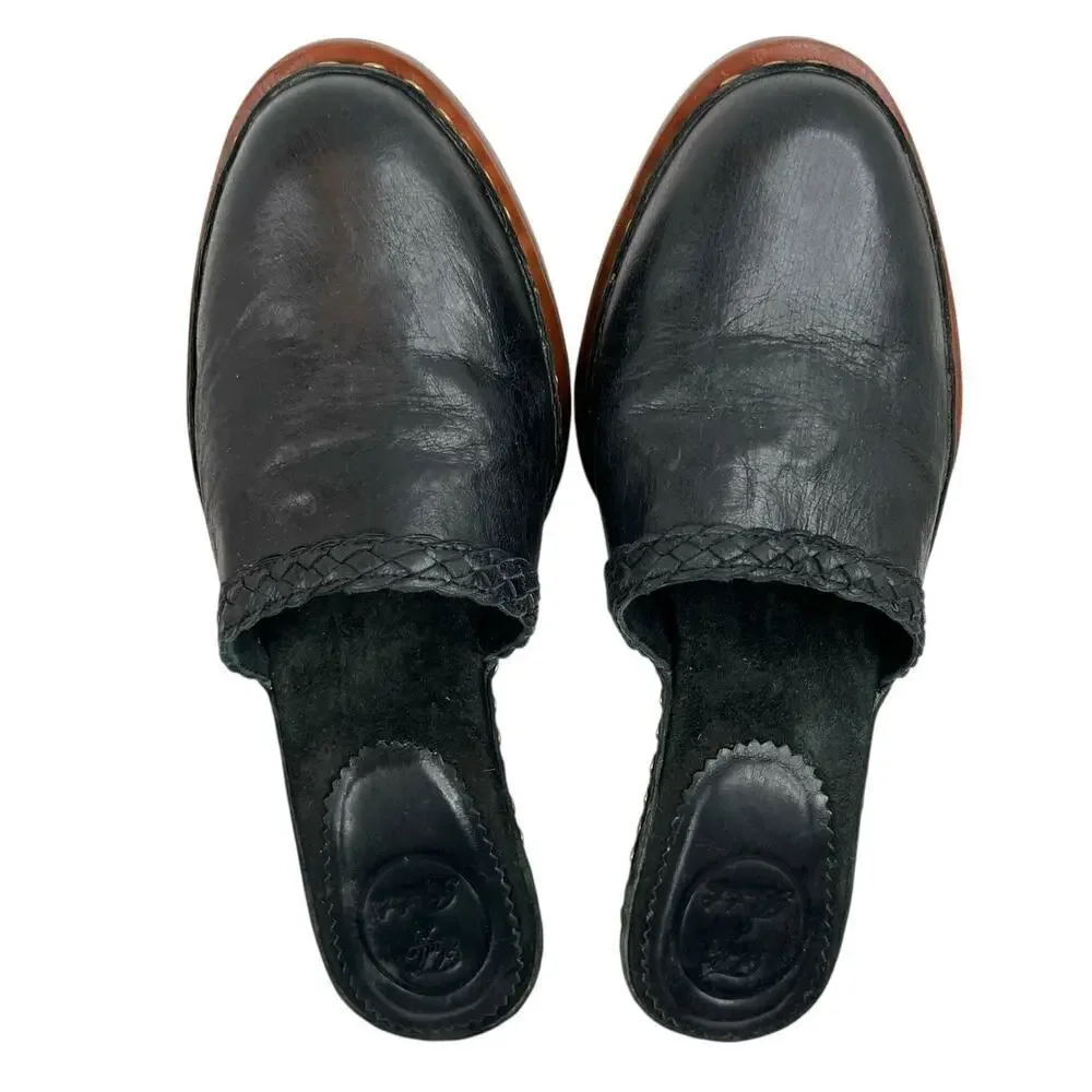 TULLE & BATISTE Señorita Clogs in Vintage Black Women's Size EU 40 = US 9/9.5 - Picture 4 of 13